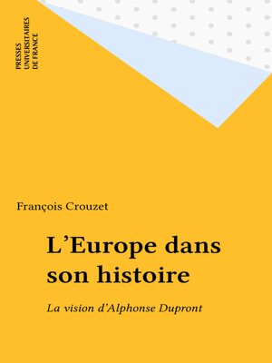 cover image of L'Europe dans son histoire